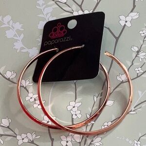 ❄️ Paparazzi | Gold Classic Hoop Earrings Beach Vibes